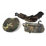 Lot: - Hunting Cushion and Ingear Camo Fanny