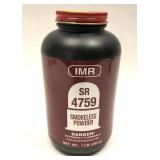 1 lb. bottle IMR smokeless powder SR4759 -NO
