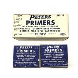 Peters No 12 primers, 1,000 -NO SHIPPING
