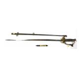 Indian War Presentation sword, Staff & Field,