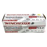 Box of 100 rounds 20 Ga. 2.75" No. 7.5 Winchester