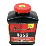 1 lb. Bottle of 4350 Accurate smokeless propellant