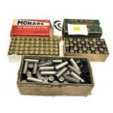 Lot, vintage box Remington .38 S & W cartridges,