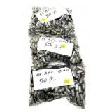 Lot, 3 bags .45 ACP. brass, marked 500 each