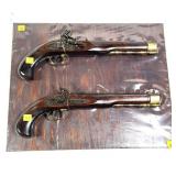 Pair of .45 Cal. Black Powder pistols, Flintlock