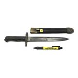 Brescia bayonet with scabbard