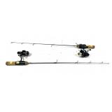 Pair of St. Croix Premier Ice rods with