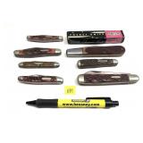Lot: Assorted Robeson Folding/Pocket Knives, 7