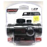 Tasco Pro Point 1x30 red dot sight with package