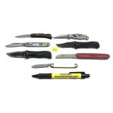 Lot: Assorted Folding Knives includes Camillus,