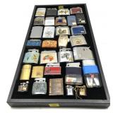 Lot: Collection of Assorted Vintage Lighters