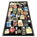 Lot: Collection of Assorted Vintage Lighters