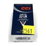 CCI .22 LR cartridges, 50 Rds.