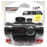 Tasco Pro Point 1x30 red dot sight with package