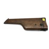 Vintage walnut broomhandle stock, S/N 260
