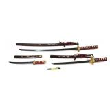 Lot, 3 Modern Japanese-style decorative swords