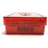 Lee .45 ACP./.45 Auto RIM powder through