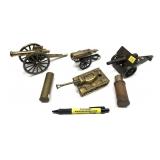 Lot: Assorted Lighters includes 3- Cannons 1-
