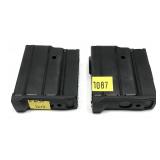 Lot, 2 Pro Mag Mini-14 10 Rd. steel magazine
