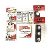 Lot, assorted Lee reloading tools includes lock