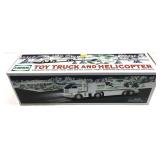 Hess Truck and Helicopter, in box