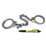 Pair of American Munitions shackels with key