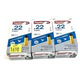 Lot of 150 rounds .22 LR 20-grain Subsonic