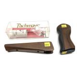 Lot, Thompson Center grip and wooden forearm