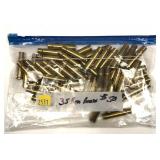 Bag of .35 REM brass marked 50 pcs