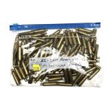 Bag of .22-250 REM primed brass marked 100 pcs.