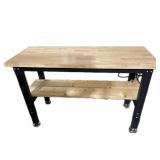 Reloading table/ work bench, with power strip