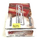 Box of .444 Marlin 265-grain FTX Hornady