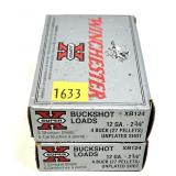 x2- Boxes of 12 Ga. 2.75" No. 4 Buckshot loads,