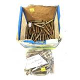 Lot: 7.5mm (30 cal) military cartridges, over 60