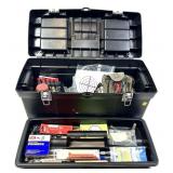 Stanley tool box with assorted muzzel loading