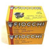 x2-Boxes of 12 Ga. 3.5" No. 6 Fiocchi Golden