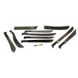 Lot: Assorted Knives and Machetes 8pcs.
