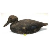 Ken Harris Wooden Carved Duck Decoy, bottom