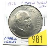 1965 British Churchill crown