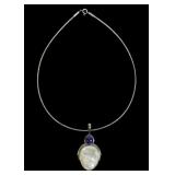 Sajen sterling silver carved polar bears mother