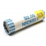 Roll of 2005 nickels