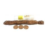Roll of 1970-S Lincoln cents