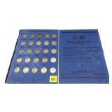 Lot, clad dimes: 1965-1975, 25 pcs.