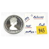 $2 1973 Bahamas coin