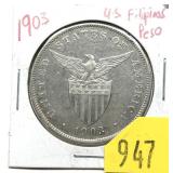 1903 Philippines 1 peso