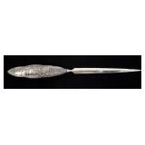 Sterling Handle "Compliments of the United