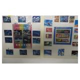 Lot, Topical Stamps: Women, Birds, Butterflies,