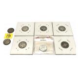 x8- Dimes, 90% silver, -x8 dimes, Sold by