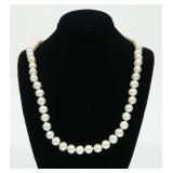 Sterling silver 6-7mm 18" cultured pearl