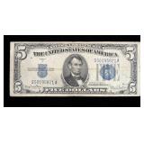 $5 silver certificate series of 1934D